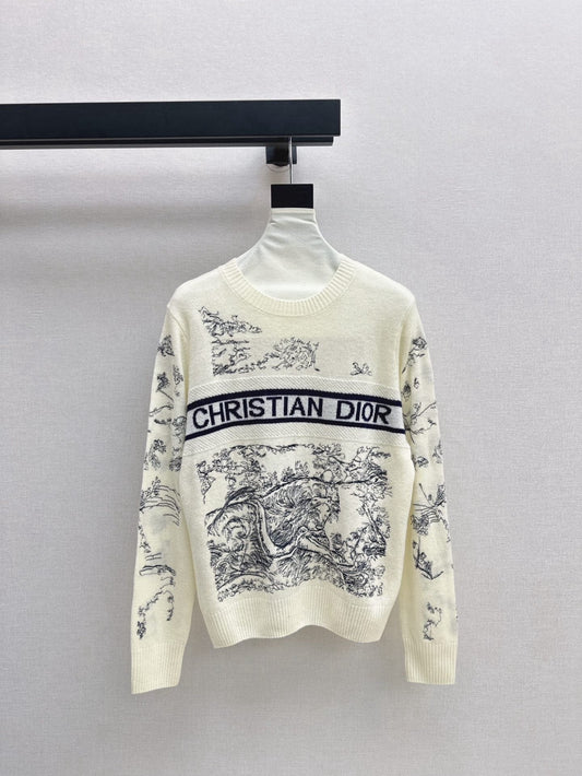 26SS NEW embroidery sweater