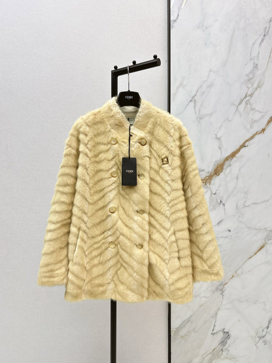 26SS NEW eco-friendly fur jacket