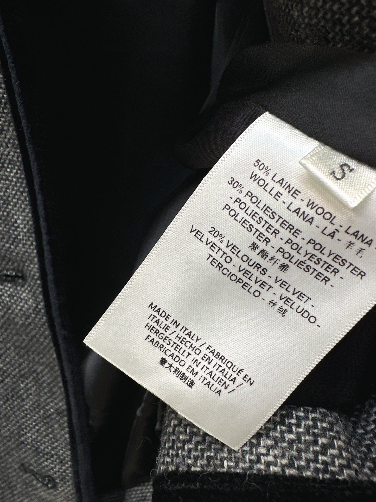 26SS NEUE Vertragssamtjacke