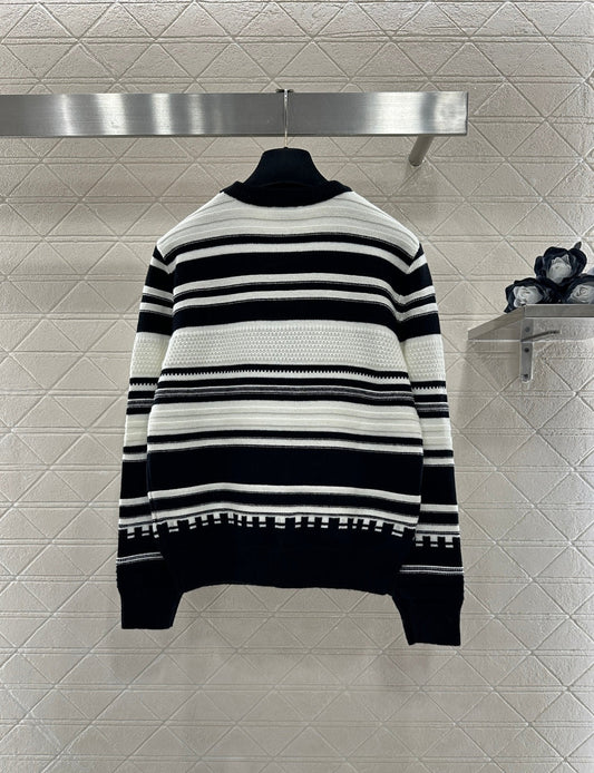 26SS NEW stripe knit sweater