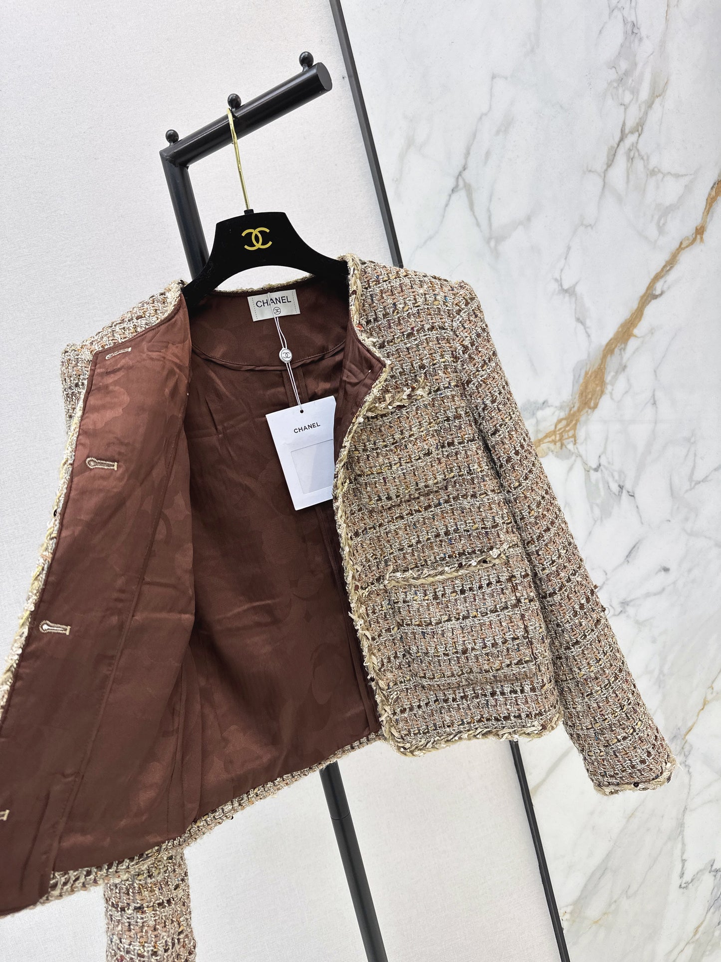 26SS NEUE gewebte Jacke
