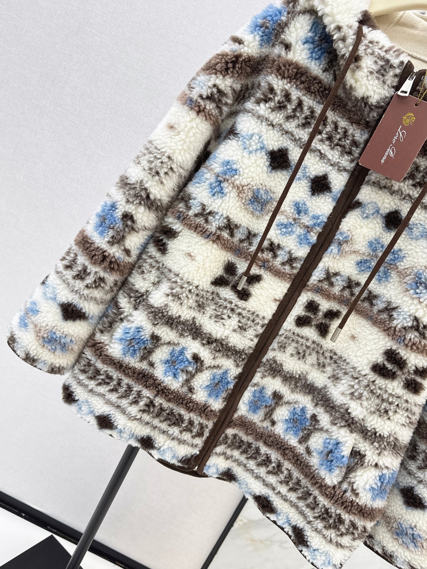 26SS NEW fair isle fleece jacket