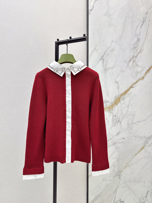 26SS NEW 2in1 knit sweater