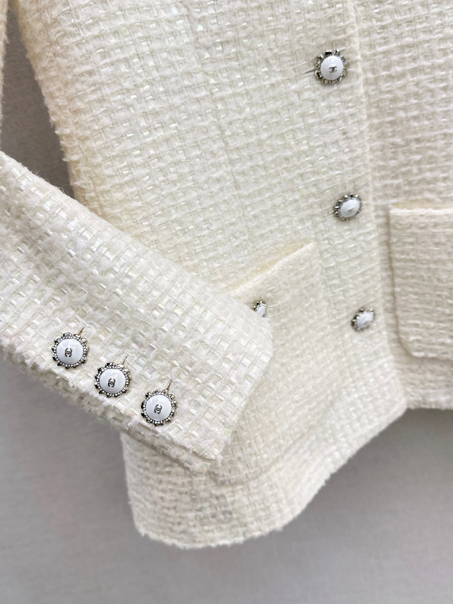 26SS NEW layered ruffle collar jacket