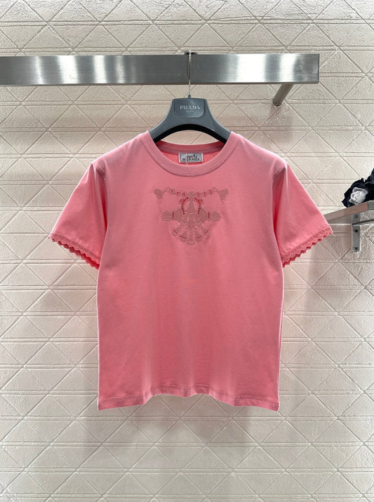 26SS NEW Embroidered T-shirt