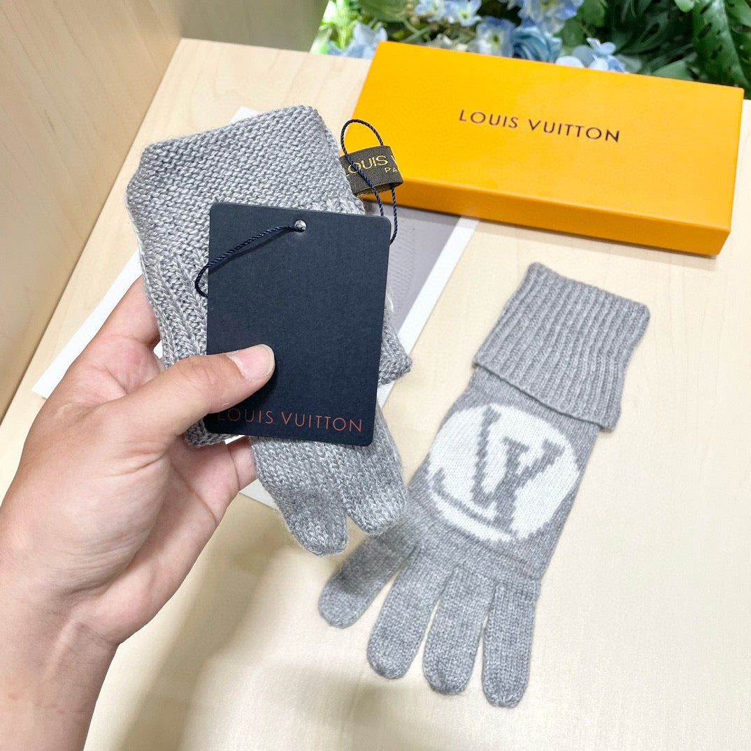 26SS Neue Herbst- und Winter-Strickhandschuhe aus Wolle