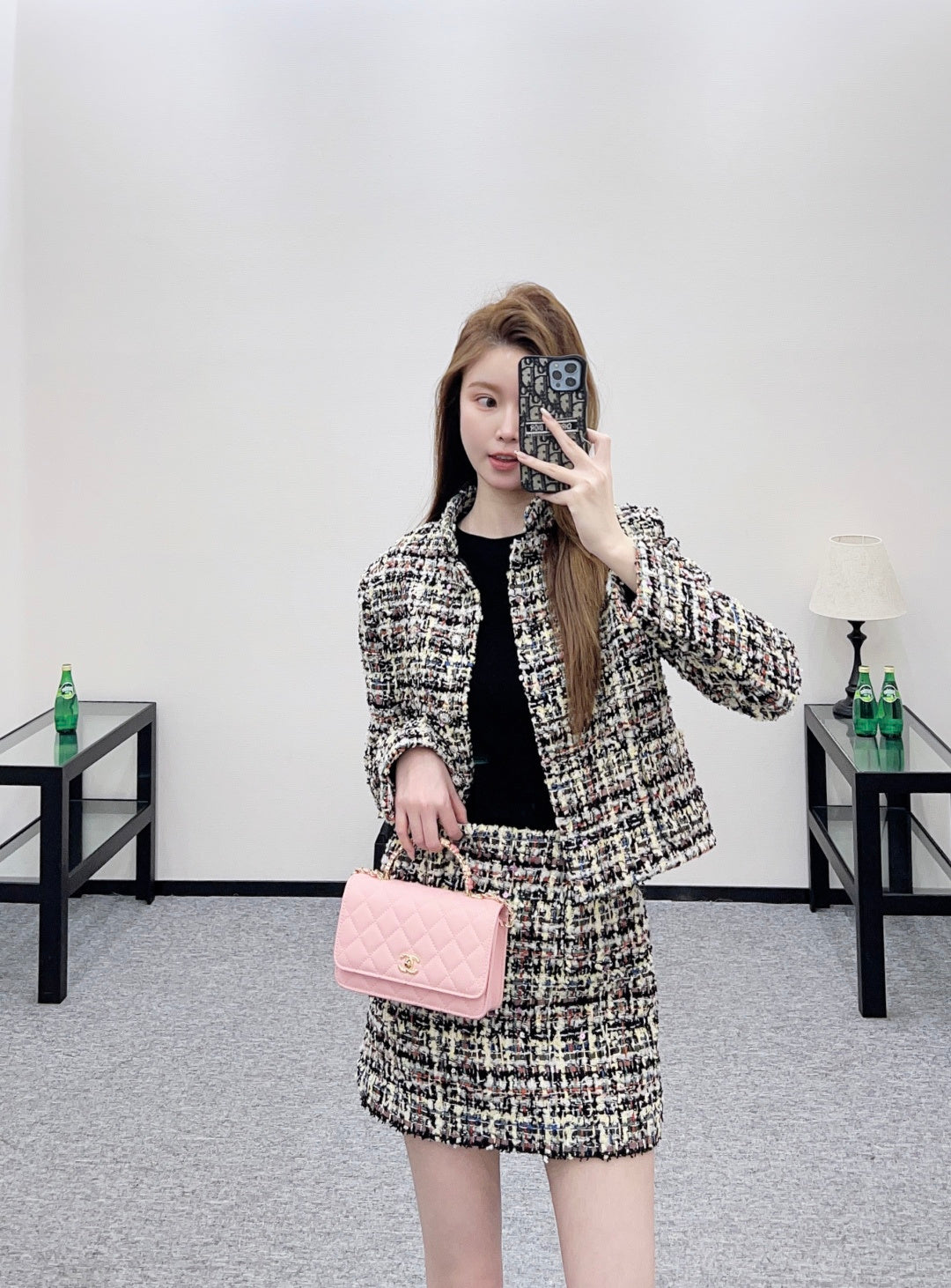 26SS NEW Mini Skirt Set