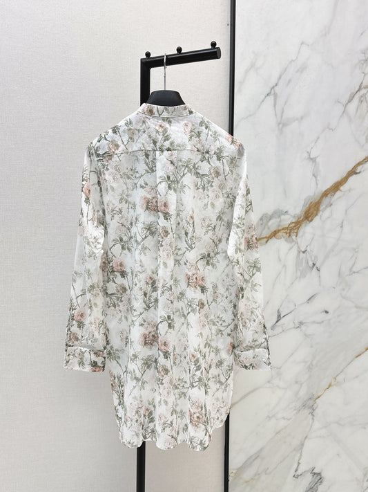 26SS NEUE Hemden mit Blumenmuster