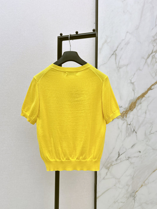 26SS NEW knit short sleeve sweater