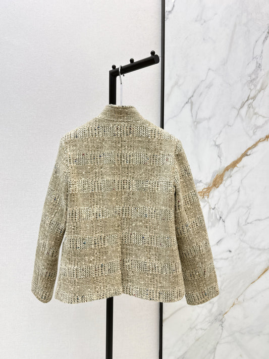 🔥HOT🔥Highest Quality🔥26SS NEW Spagna series plaid wool tweed plaid jacket