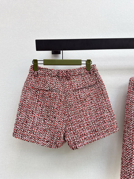 26SS NEW tweed short