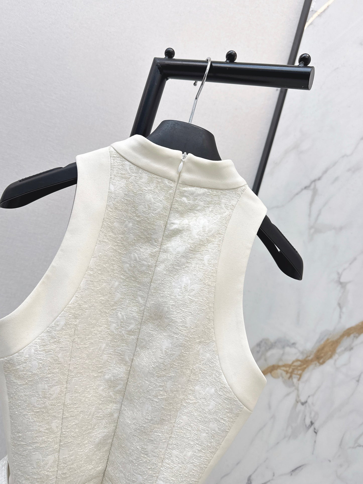 26SS NEW jacquard belted dress