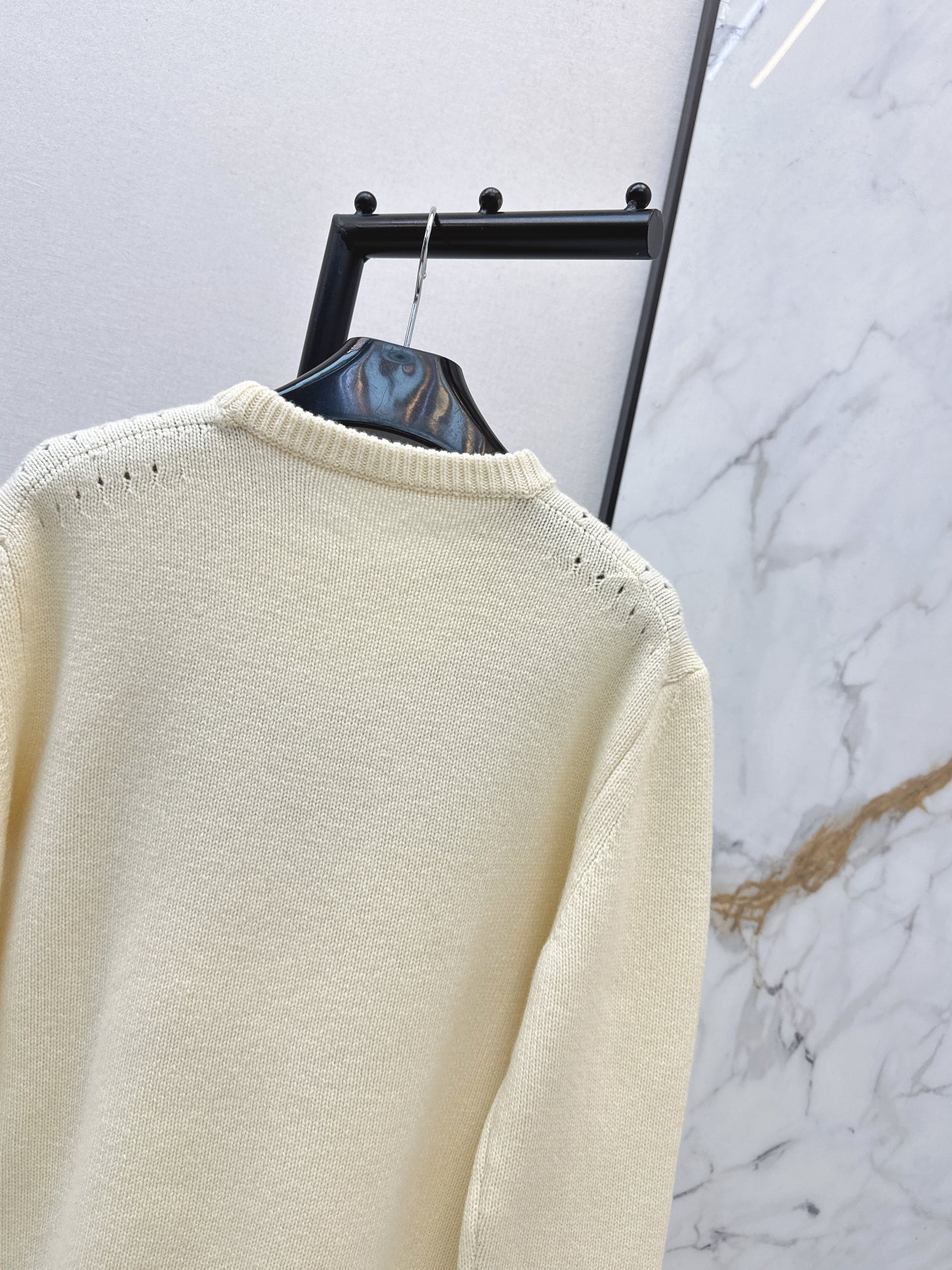 26SS NEW 3d textured knit sweater