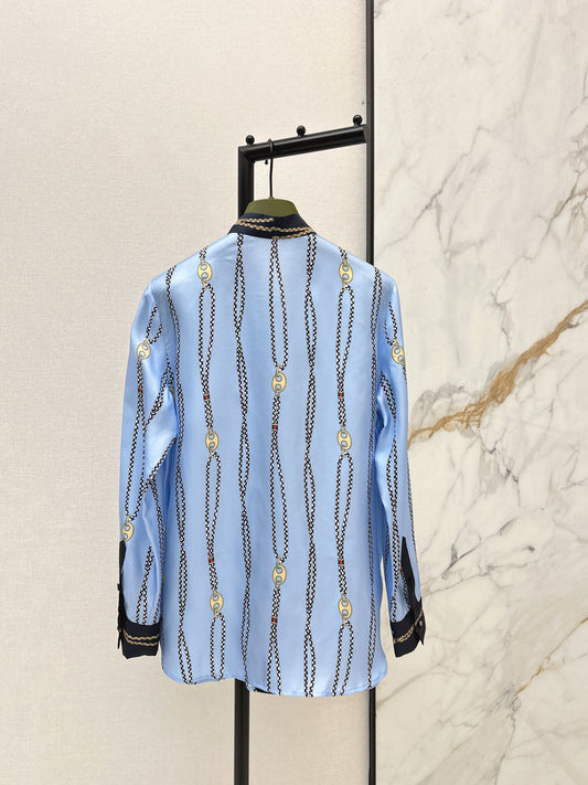 26SS NEW straps silk shirts