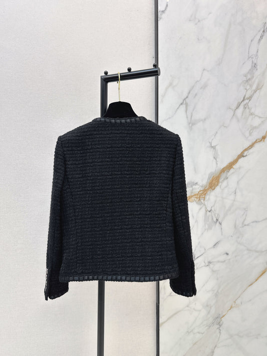 26SS NEW woven tweed jacket