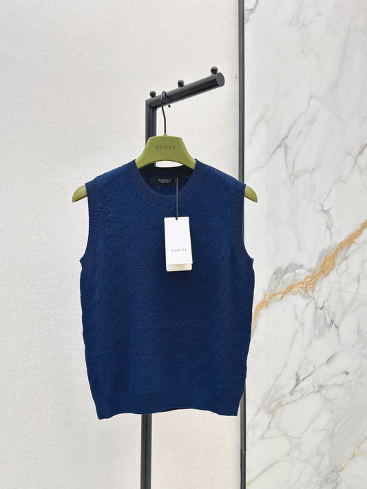 26SS NEW jacquard knitted vest