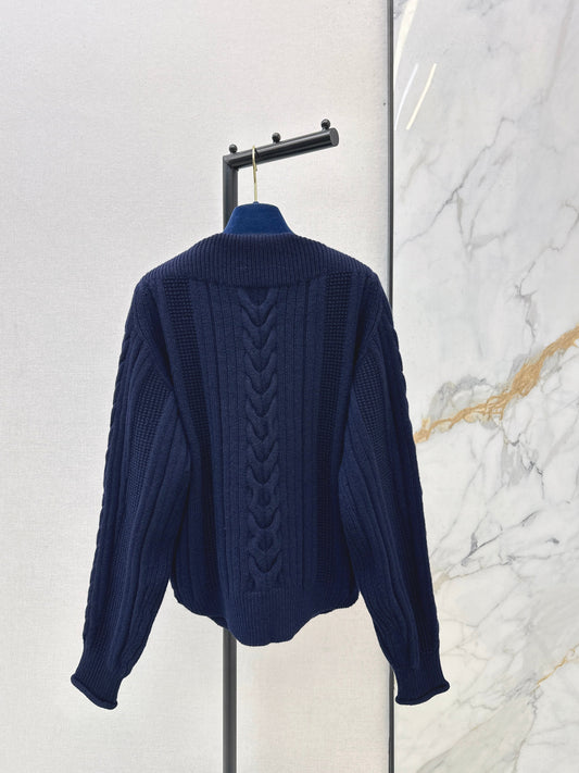 26SS NEW wool knitted cardigan