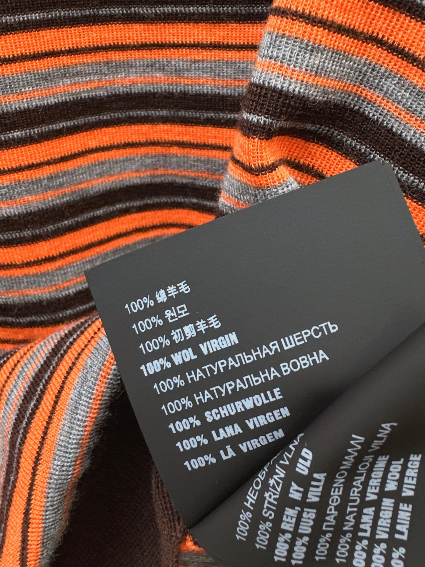 26SS NEW stripe sleeveless knitted vest