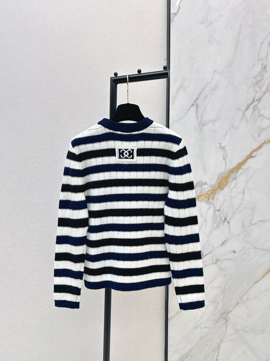 26SS NEW stripe knitted sweater