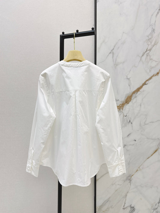 26SS NEW ruffle-trim lace shirts