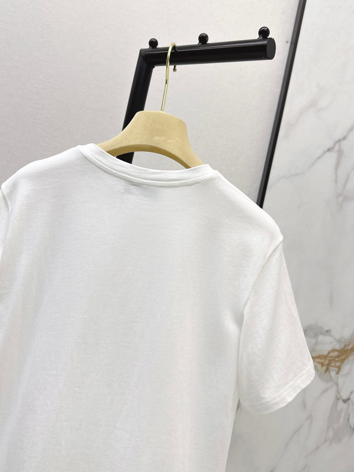 26SS NEW embroidery beading t-shirts