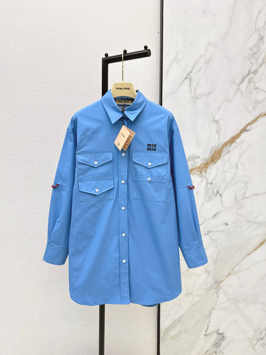 26SS NEW embroidery shirts dress