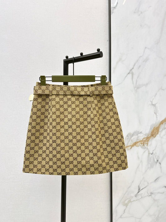 26SS NEW jacquard A-line skirts