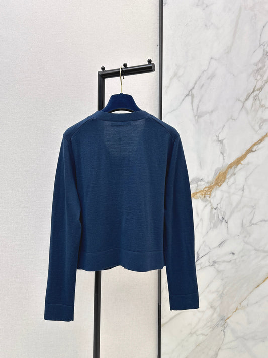 26SS NEW print contract knit cardigan