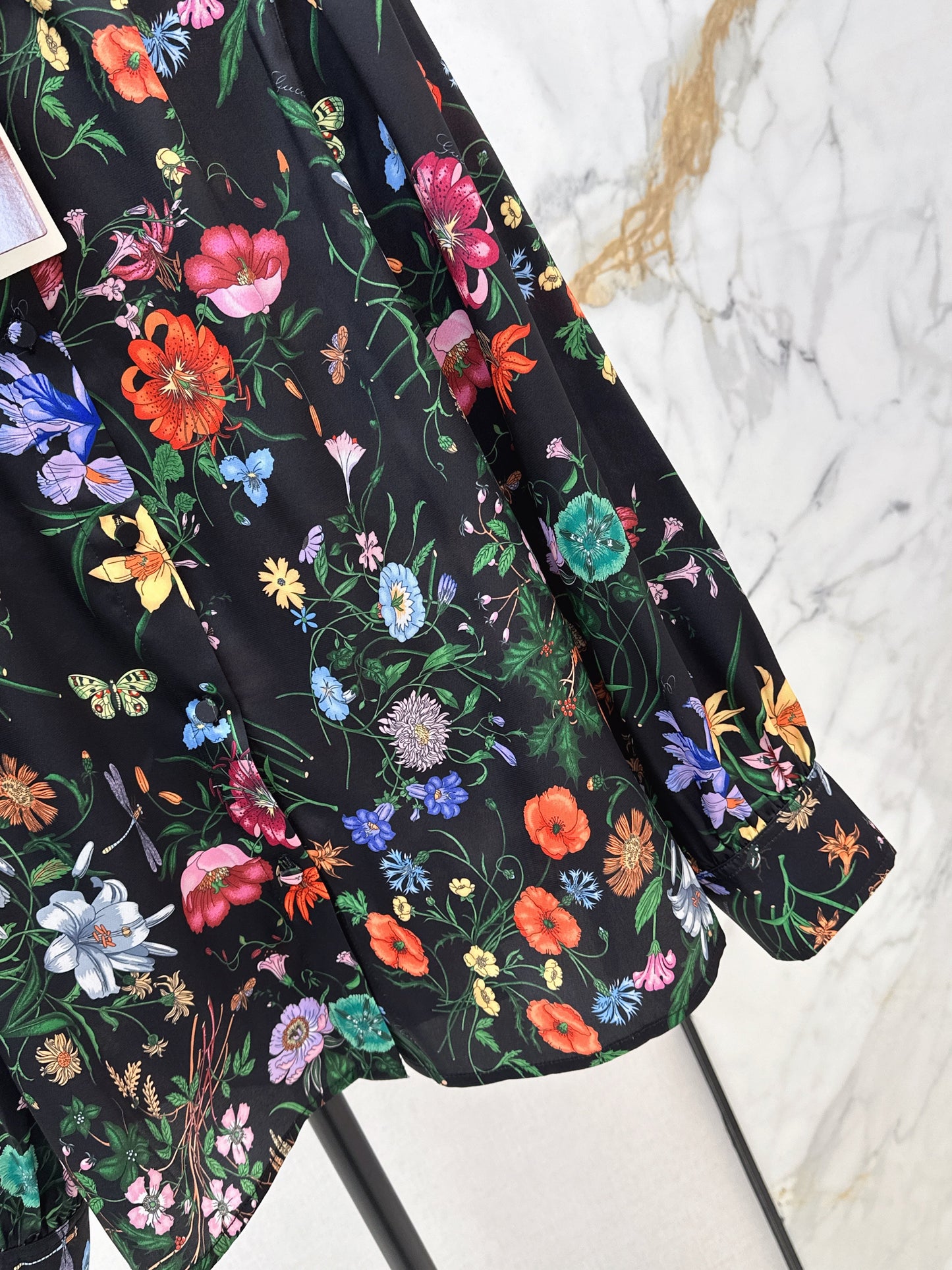 26SS NEW floral print silk shirts