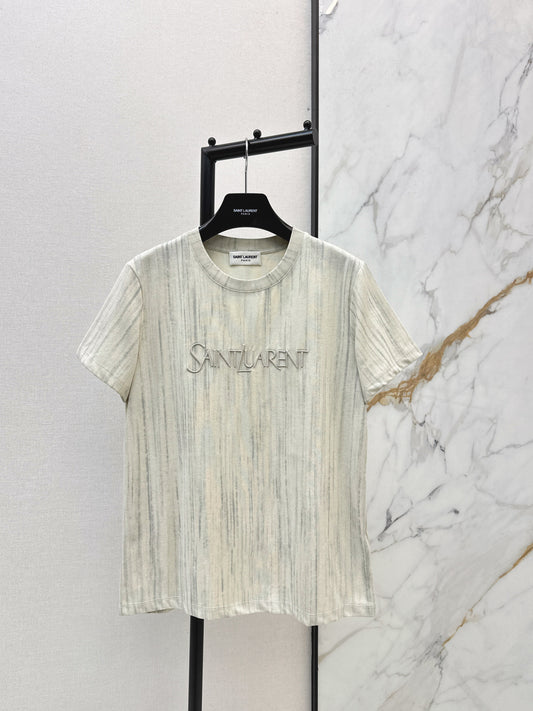 26SS NEUE bestickte T-Shirts