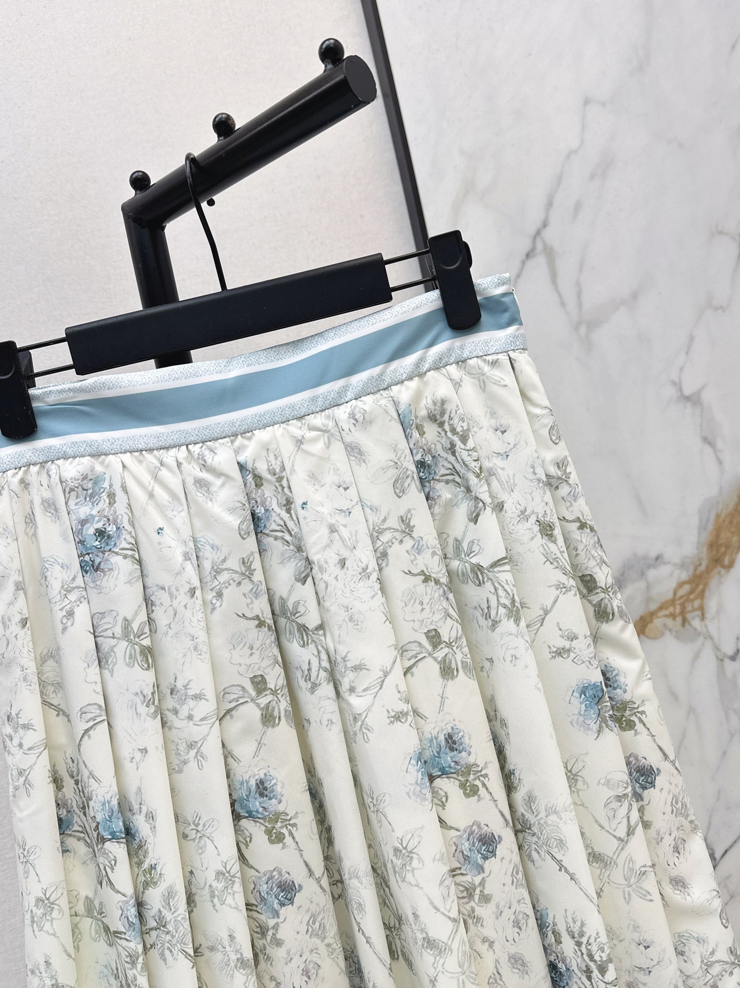 26SS NEW print pleated skirts