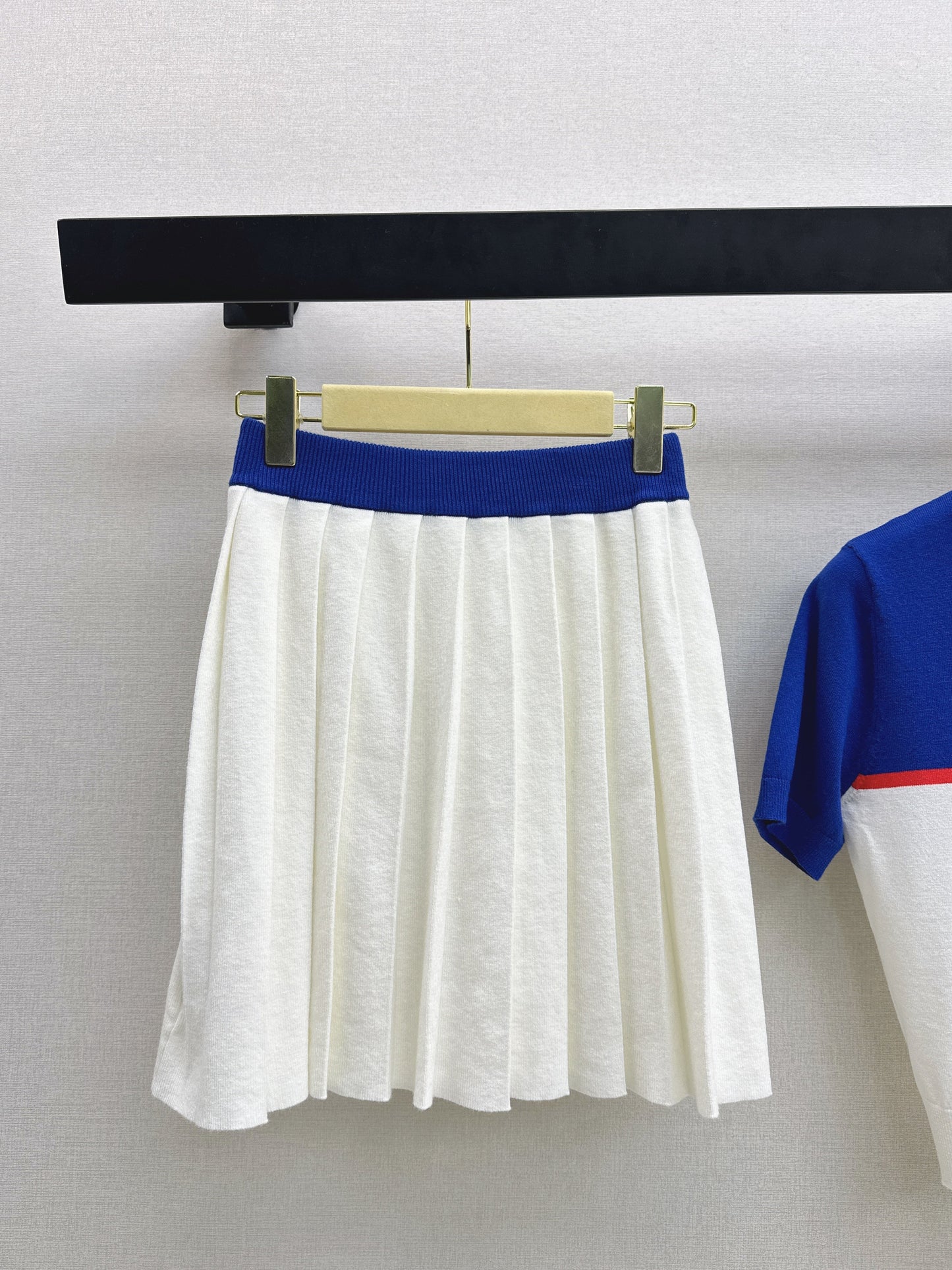 26SS NEW contract color blocking outfit sets
