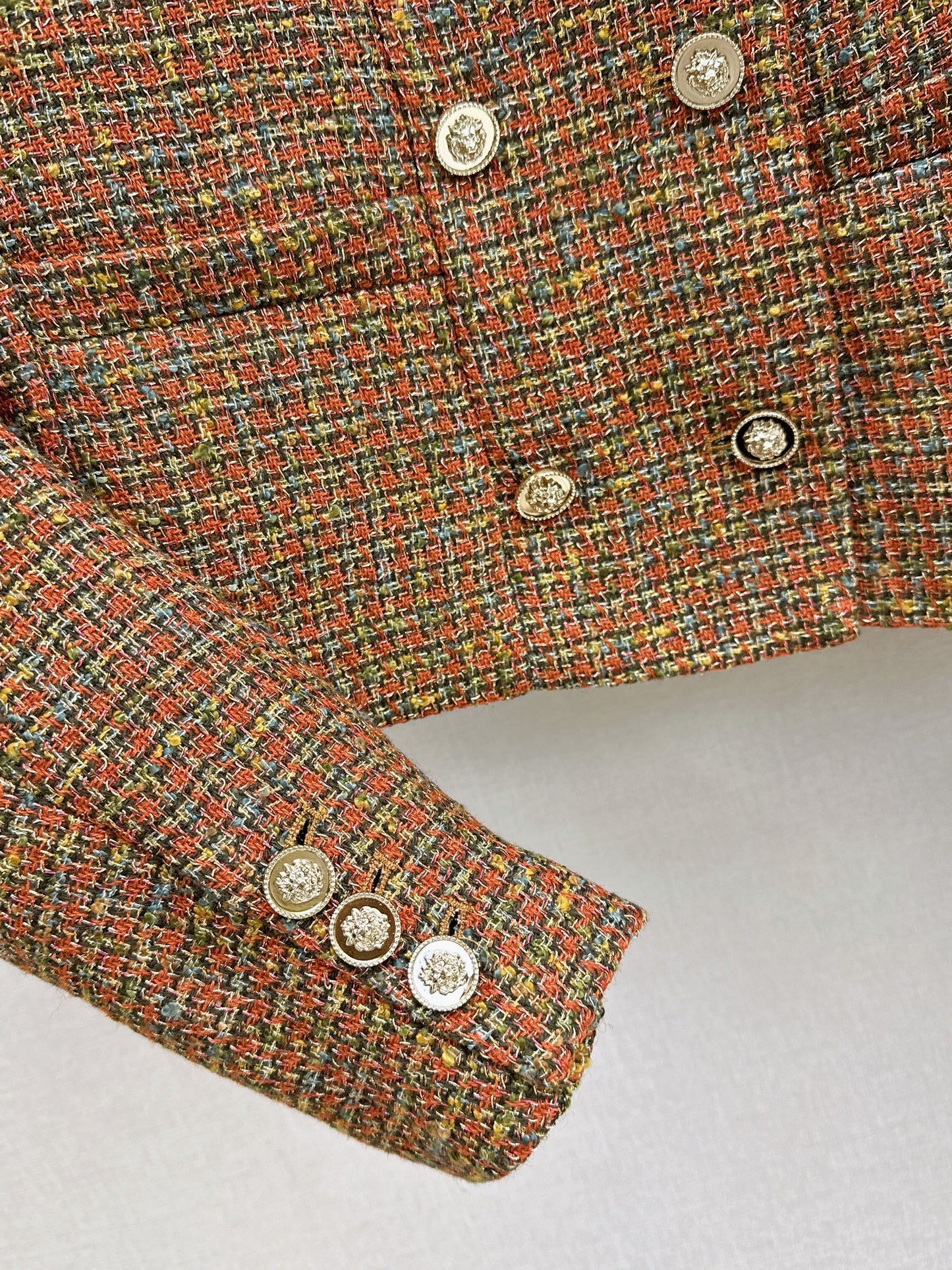 26SS NEW tweed woven jacket
