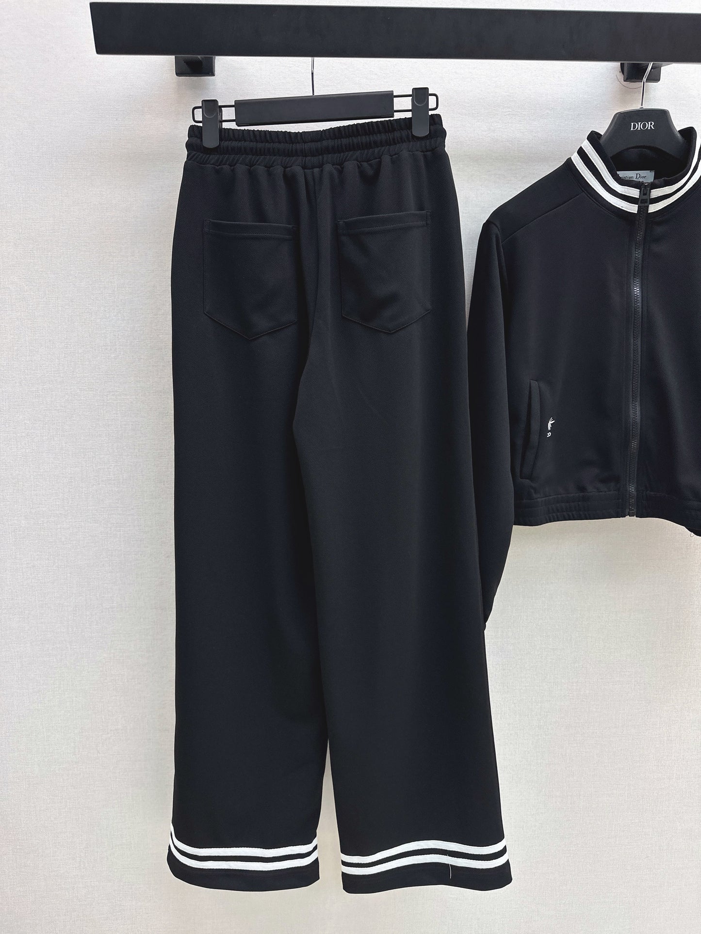 26SS NEW bee embroidery jacket+straight pants set
