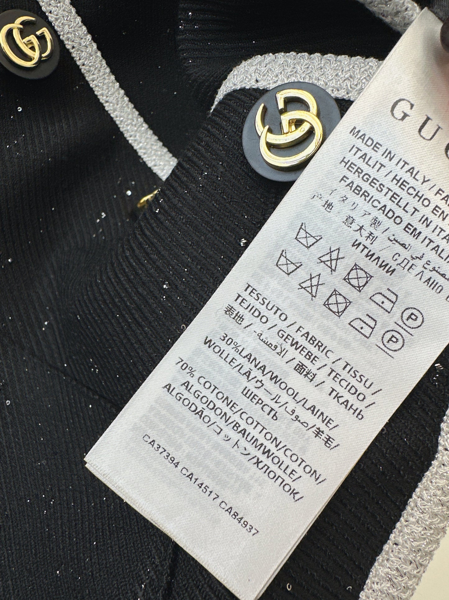 26SS NEW jacquard sequin jacket