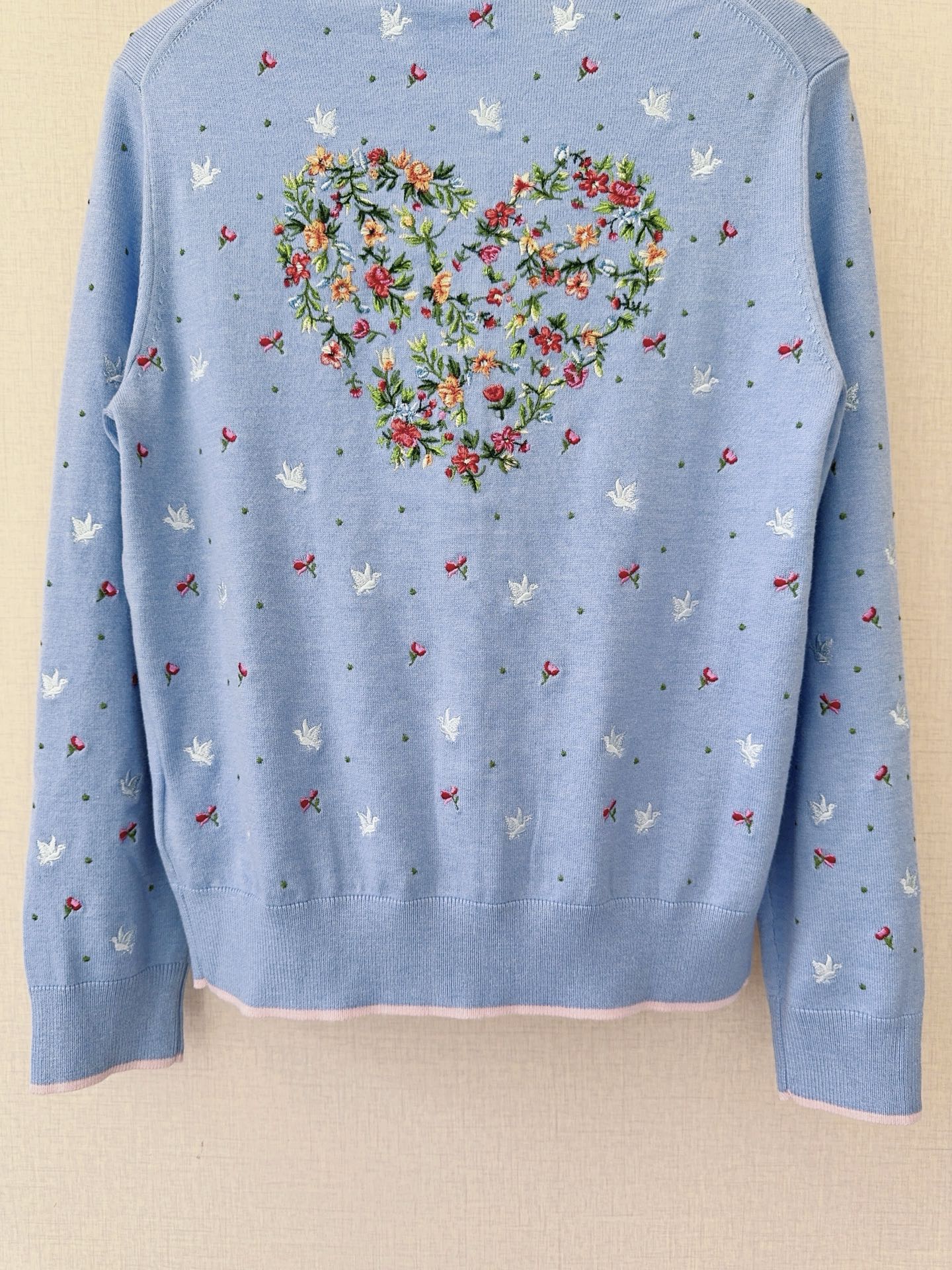26SS NEW Meet the starry flower cluster knitted cardigan