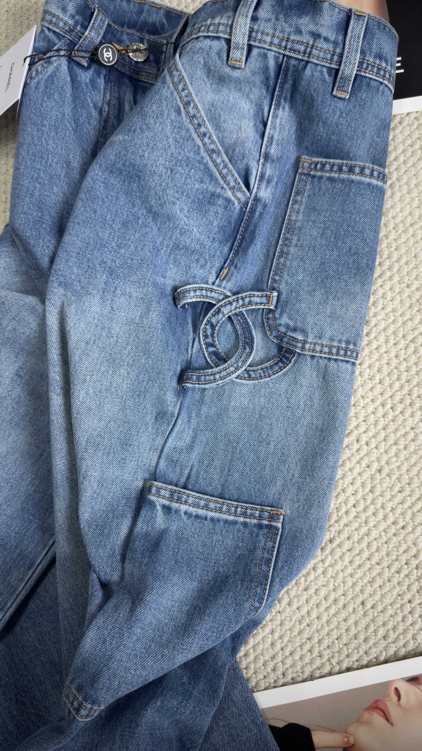 🔥HEISS🔥26SS NEUE Jennie Jeans im gleichen Stil