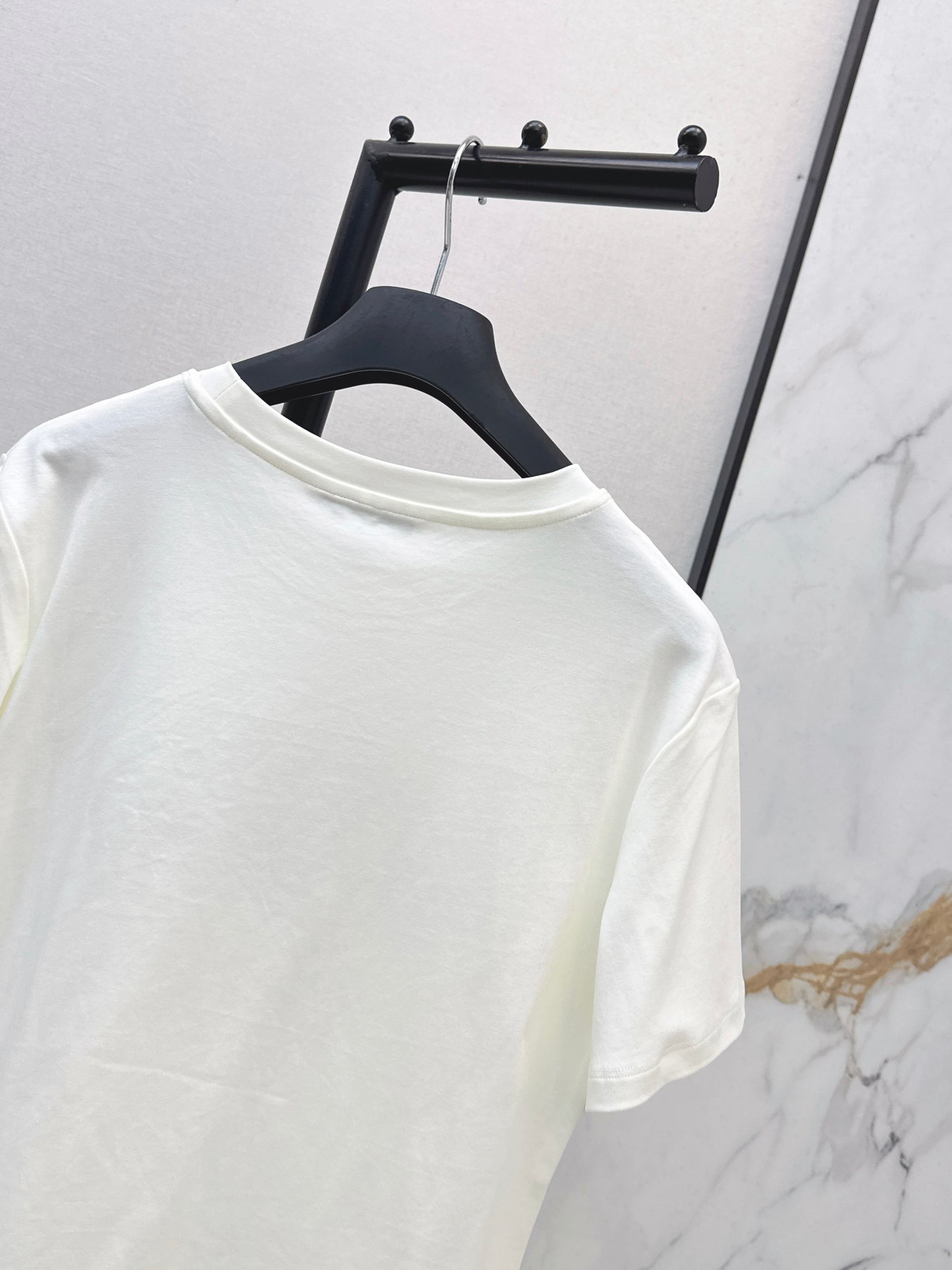 26SS NEW letter embroidered T-shirt