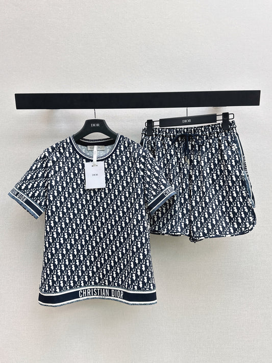 26SS NEW logo printed casual suit