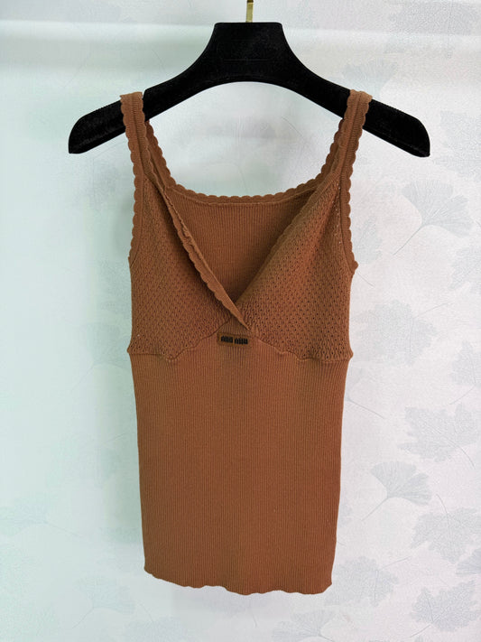 26SS NEW knitted camisole