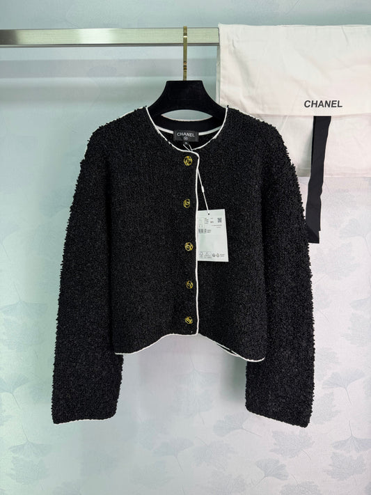26SS NEW Xiaoxiang style tweed jacket