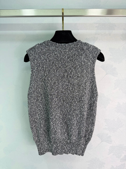 26SS NEW letter logo knitted vest