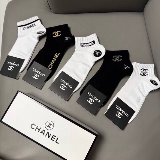 26SS NEW Double C women’s mid-calf socks(No single-item shipping)