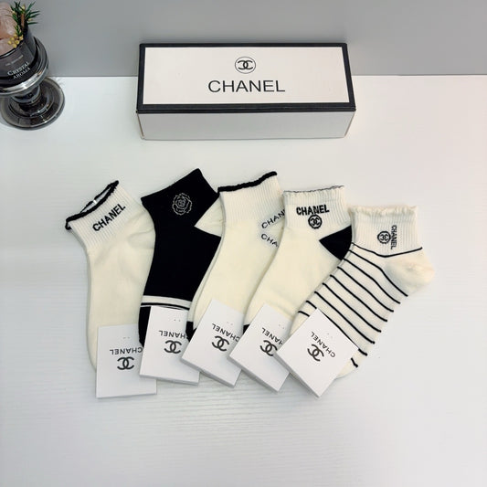26SS NEW Double C women’s mid-calf socks(No single-item shipping)