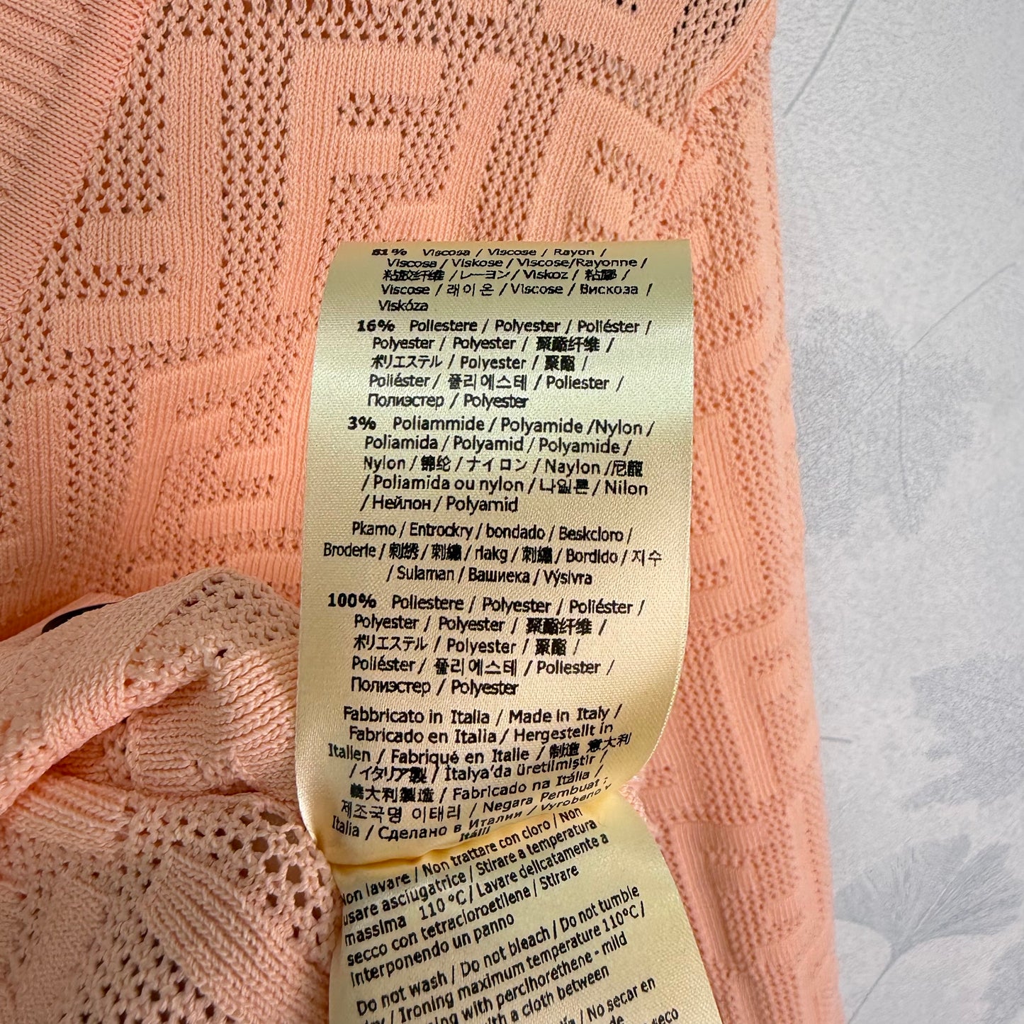 26SS NEW FF jacquard knitted cardigan