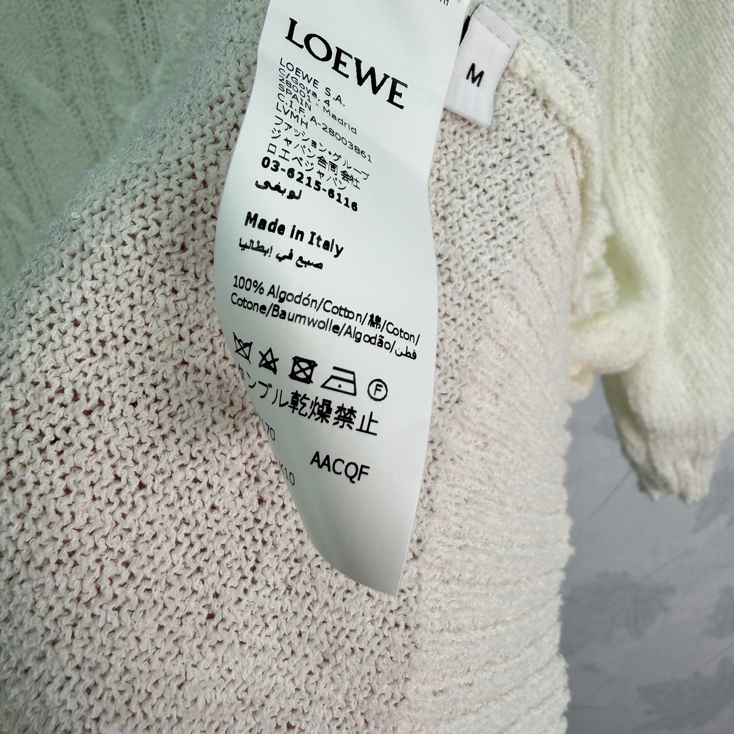 26SS NEW Cable knit short sleeves