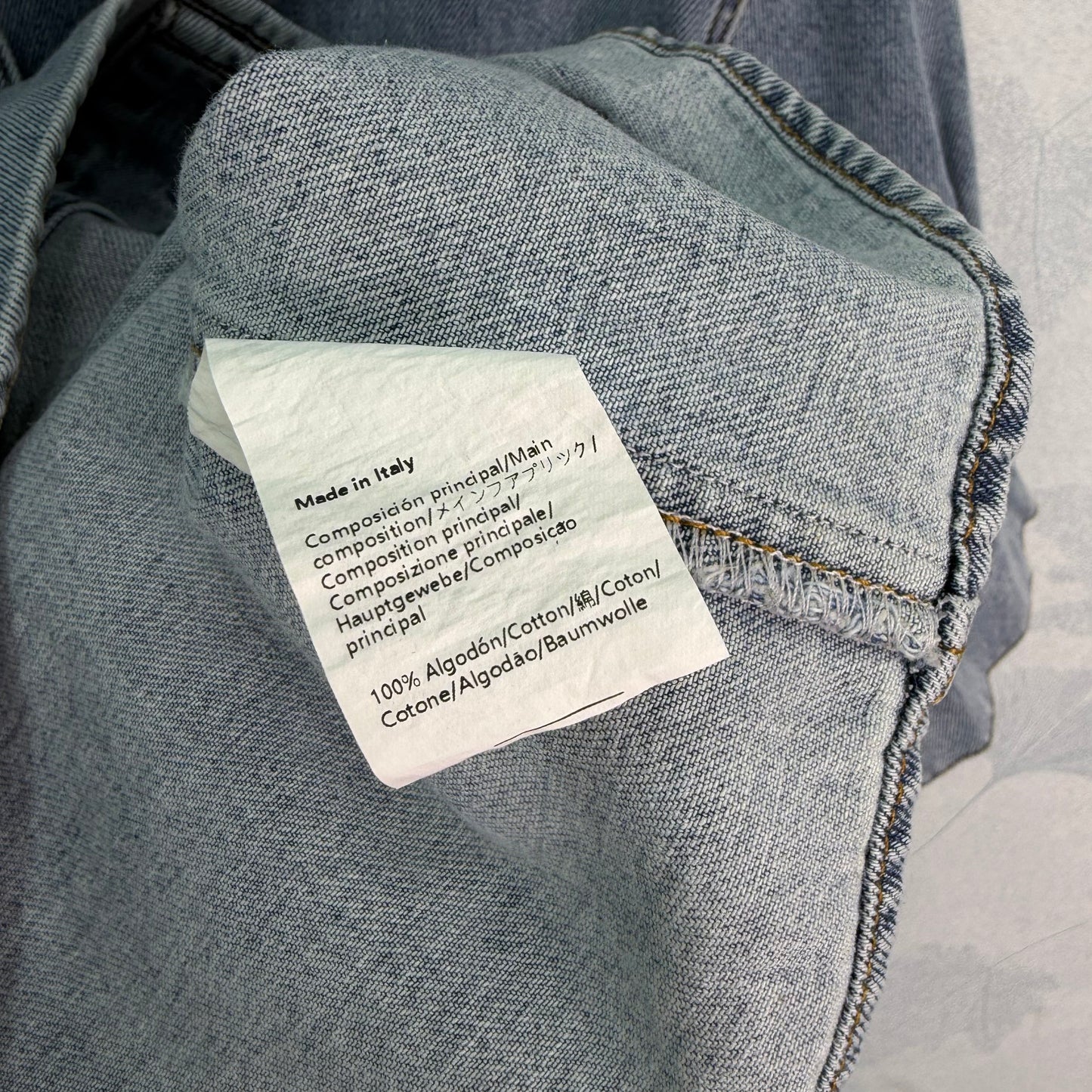 26SS NEW denim short sleeved shirt