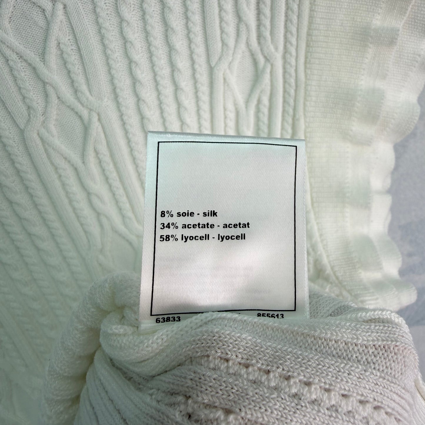 26SS NEW Knitted Little Flying Sleeve Top