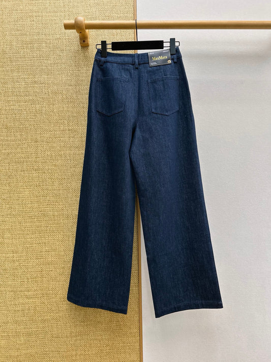 🔥Highest Quality🔥26SS NEW Premium navy blue jeans