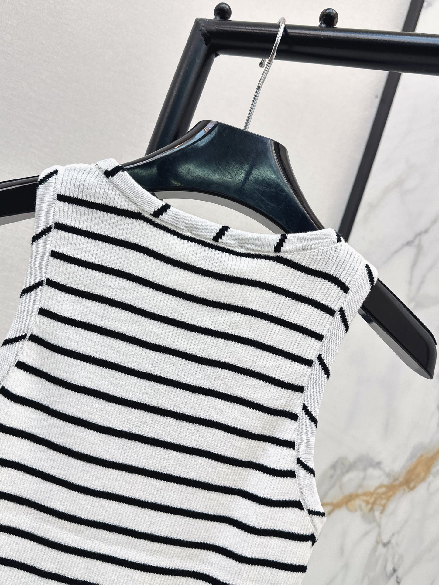 🔥Highest Quality🔥26SS NEW Classic Arc de Triomphe striped vest